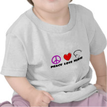 Peace Love Nurse Tshirts