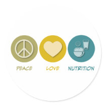 Peace Love Nutrition stickers by 1000suns Peace Love Nutrition stickers