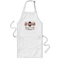 Peace Love Obama 08 Apron