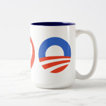 Peace Love Obama Coffee Mug