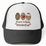 Peace Love Oktoberfest Hat