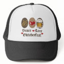 Peace Love Oktoberfest Hat