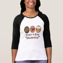 Peace Love Oktoberfest Long Raglan T shirt