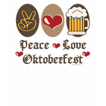 Peace Love Oktoberfest Spaghetti Strap Tank Top t-shirts