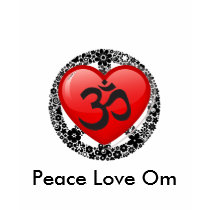 Peace Love Om Ladies Camisole (Fitted)-opt 2 t-shirts