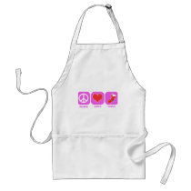 Peace Love Oman Apron