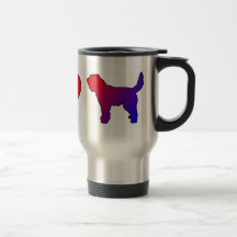 Peace Love Otterhounds Coffee Mug