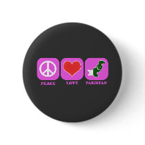 Peace Love Pakistan buttons
