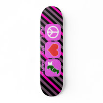 Peace Love Pakistan skateboards