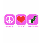 Peace Love Pakistan t-shirts
