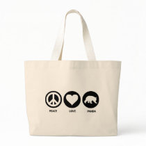 Peace Love Panda bags by animalworld Peace Love Panda bags