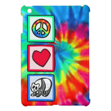 Peace, Love, Pandas Case For The iPad Mini