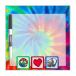 Peace, Love, Pandas Dry Erase Whiteboards