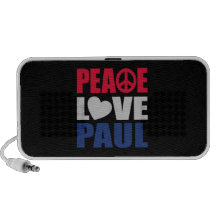 Peace Love Paul iPhone Speaker