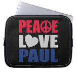 Peace Love Paul Laptop Computer Sleeve