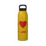 Peace Love Paws Drinking Bottle