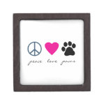 Peace Love Paws Premium Trinket Boxes