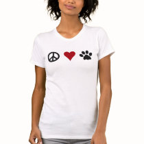 Peace-Love-Paws Tank Top t-shirts