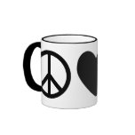 Peace, Love & Pelicans Mug