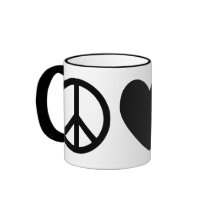 Peace, Love & Pelicans Mug