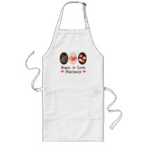 Peace Love Pharmacy Apron