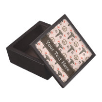 Peace Love Pharmacy Pharmacist Caduceus Gift Box Premium Keepsake Boxes