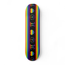 Peace, Love, Pi skateboards