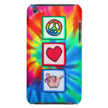Peace, Love, Pigs iPod Touch Case-Mate Case