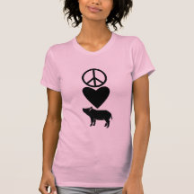 Peace Love & Pigs Shirt
