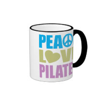 Peace Love Pilates Coffee Mugs