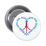 PEACE - LOVE - PIN