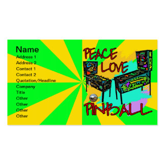 Pinball Card Template 280 arcade business cards and arcade business card Pinball Card Template 280 arcade business cards and arcade business card