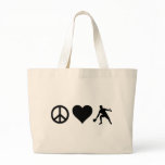 Peace Love Ping Pong bags