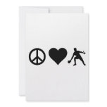 Peace Love Ping Pong Personalized Invite