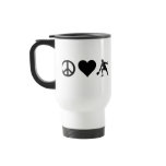 Peace Love Ping Pong mugs