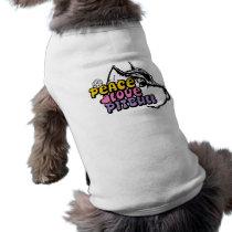 Peace Love Pitbull, Anti BSL Pet Tshirt
