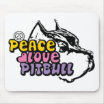 Peace Love Pitbull, Anti BSL mousepads