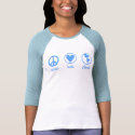Peace Love Planet T-shirt