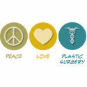 Peace Love Plastic Surgery photo sculptures by 1000suns Peace Love Plastic Surgery photo sculptures