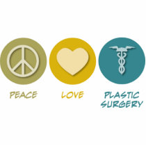 Peace Love Plastic Surgery photo sculptures by 1000suns Peace Love Plastic Surgery photo sculptures