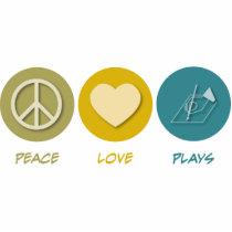 Peace Love Plays photo sculptures by 1000suns Peace Love Plays photo sculptures