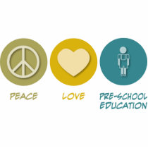 Peace Love Pre-School Education photo sculptures by 1000suns Peace Love Pre-School Education photo sculptures
