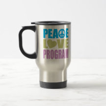 Peace Love Program Mug