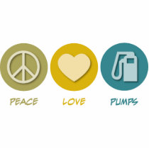 Peace Love Pumps photo sculptures by 1000suns Peace Love Pumps photo sculptures