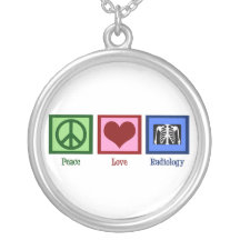 Peace Love Radiology Necklace