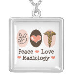 Peace Love Radiology Necklace