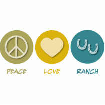 Peace Love Ranch photo sculptures by 1000suns Peace Love Ranch photo sculptures