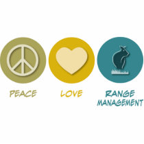 Peace Love Range Management photo sculptures by 1000suns Peace Love Range Management photo sculptures