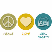 Peace Love Real Estate photo sculptures by 1000suns Peace Love Real Estate photo sculptures