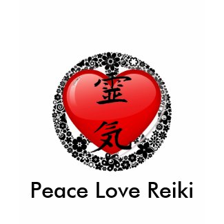 Peace Love Reiki-option 2 shirt